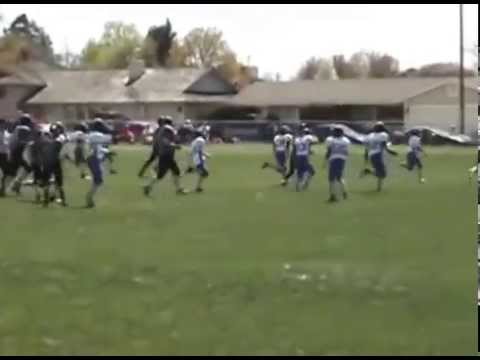 kayden chan qb 10yr old spring football high lights