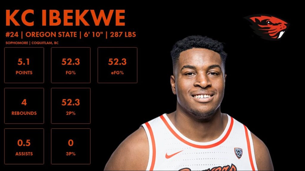 kc ibekwe oregon state 2023 24 transfer portal highlights