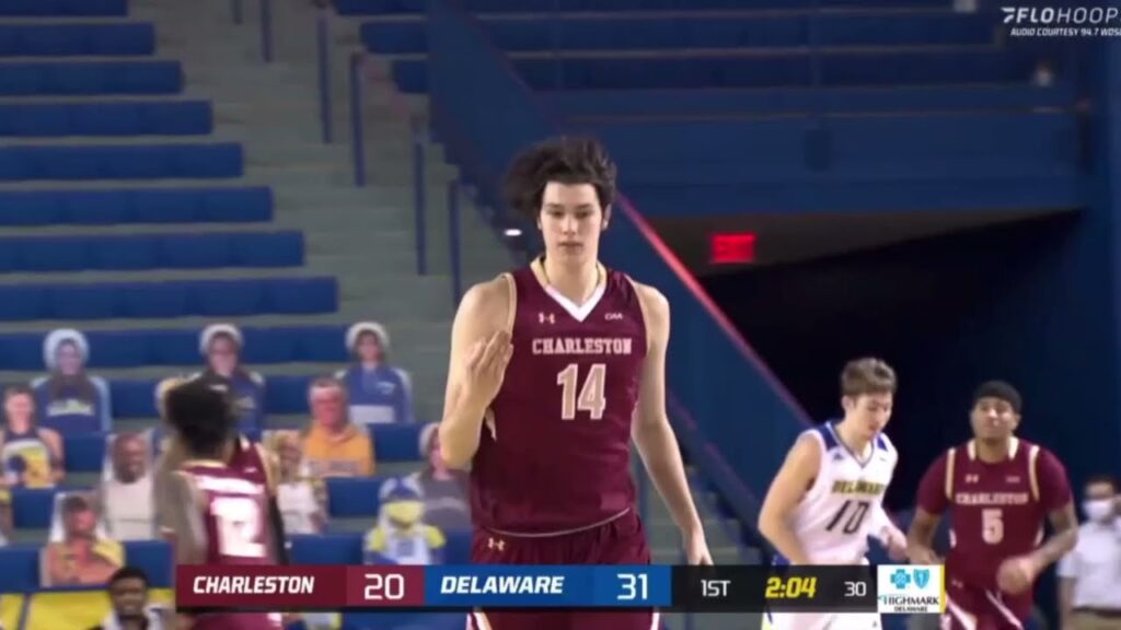 keegan harvey freshman year highlights 611 pf c college of charleston