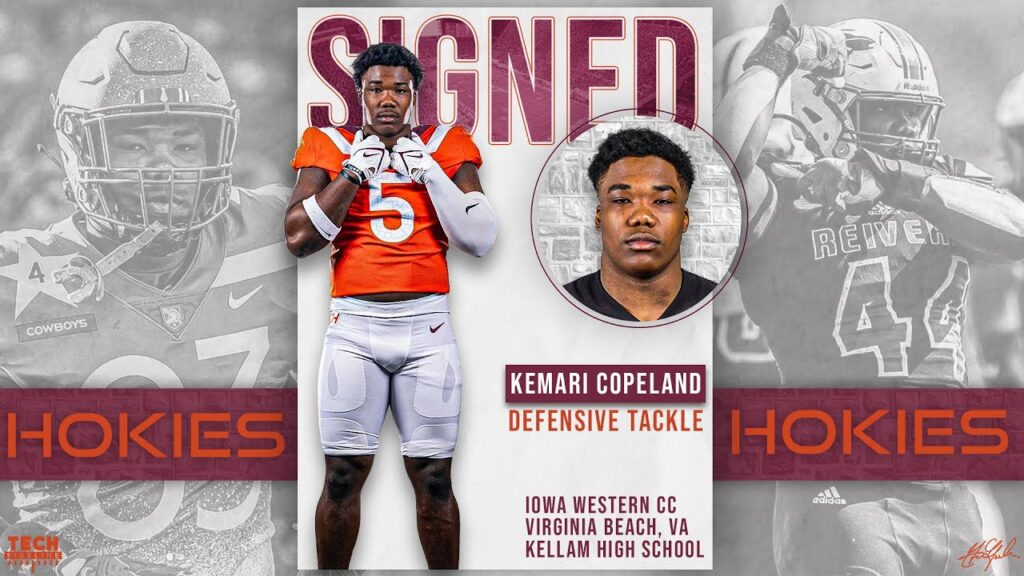 kemari copeland signs with virginia tech