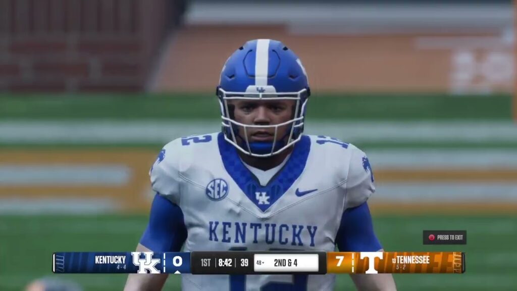 kentucky wildcats 4 4 vs 13 tennessee volunteers 5 2 november 2 2024