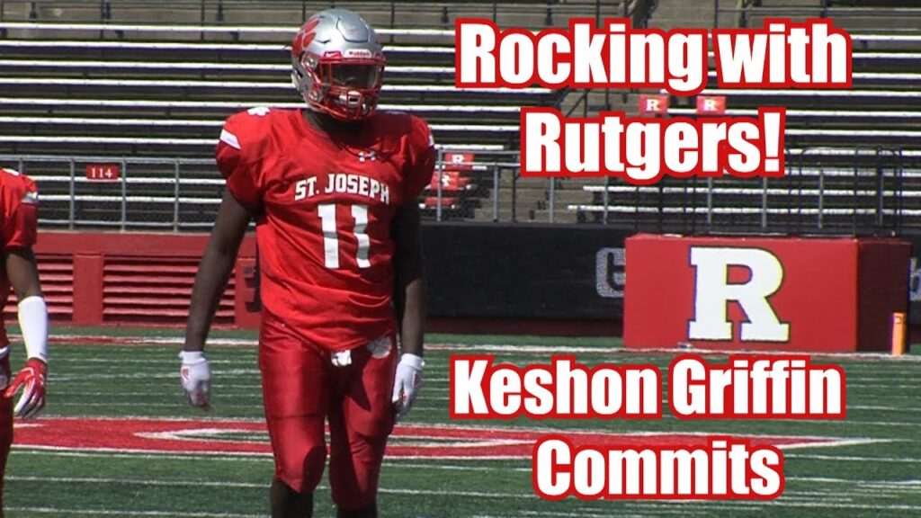 keshon griffin of st joseph hamm commits to rutgers