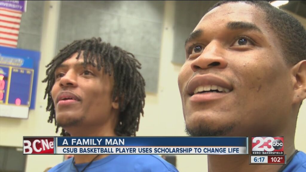 kevin mays of csub basketball is using a scholarship to change his life and set a family example