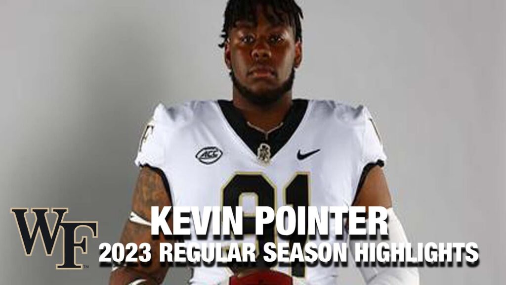 kevin pointer 2023 regular season highlights wake forest dl