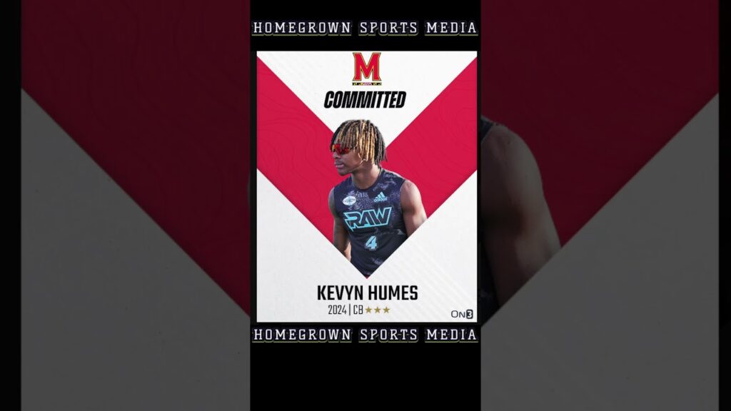 kevyn humes commits to maryland 3 star db stays home picking maryland over penn state and syracuse