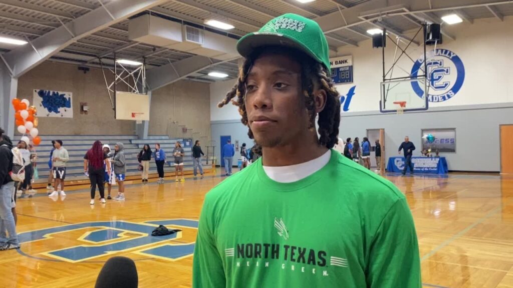 kiefer sibley of connally signs with north texas on signing day 2023