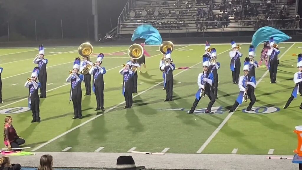 kinsey with west henderson high marching band 9 20 2024 vs north hendo