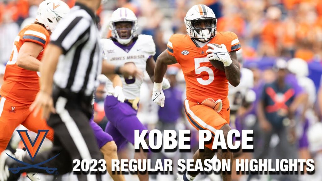 kobe pace 2023 regular season highlights virginia rb