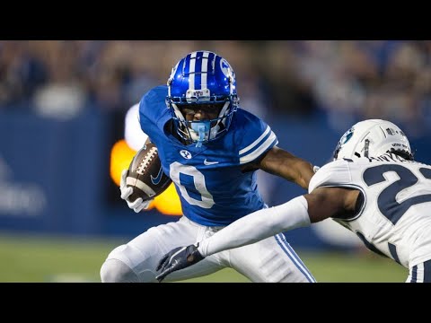 kody epps byu cougars wide receiver 2022 freshman highlights