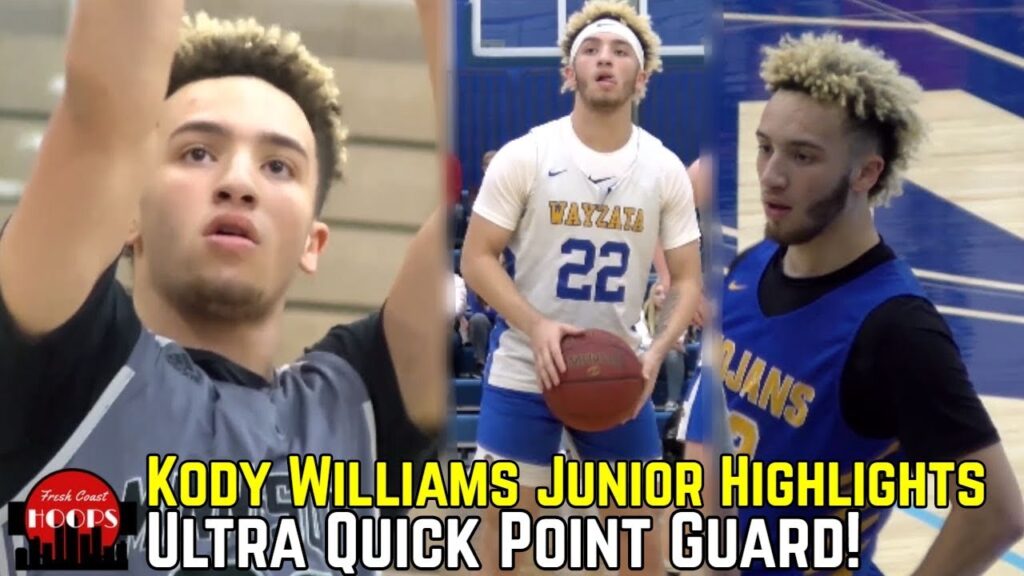 kody williams junior season highlights 6 2021 point guard