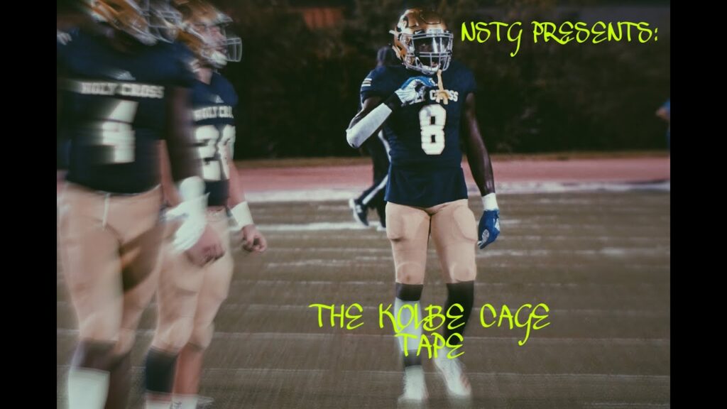 kolbe cage holy cross 21 ss olb official 2019 season highlights