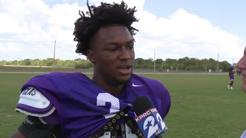 kprc 2 utmb health athlete of the week angleton hss jaden pettaway