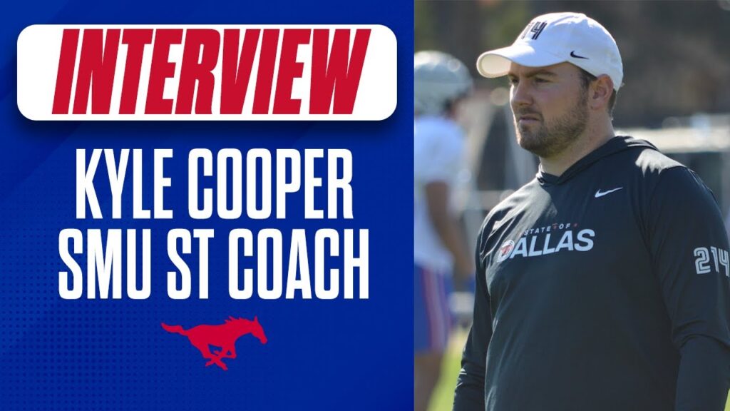 kyle cooper excited about group of rbs new personnel for smu special teams