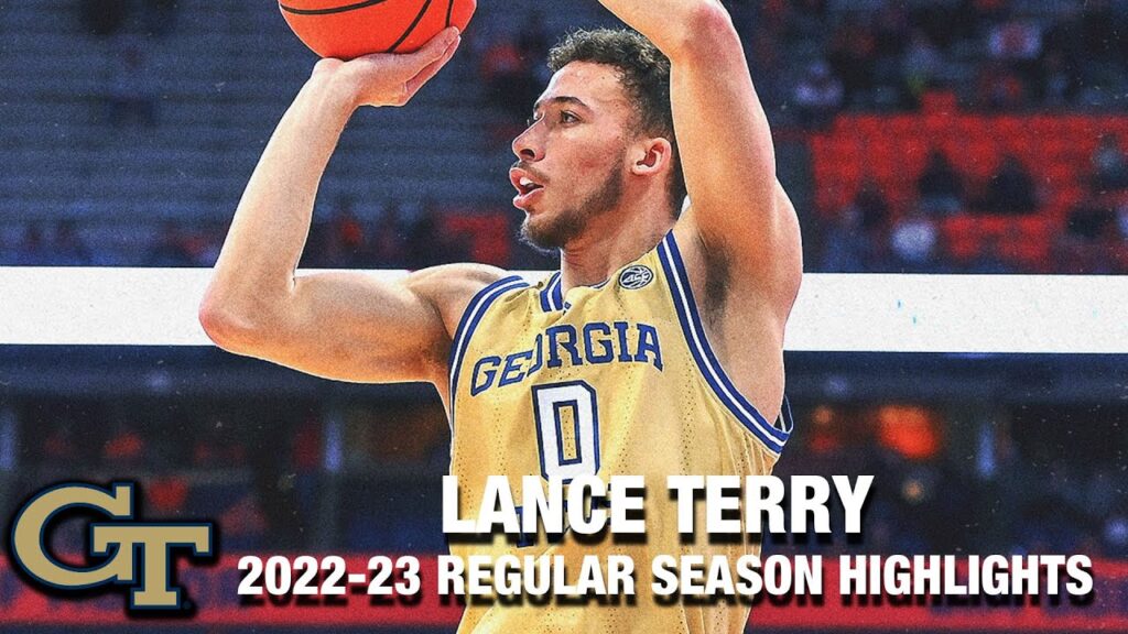 lance terry 2022 23 regular season highlights georgia tech guard