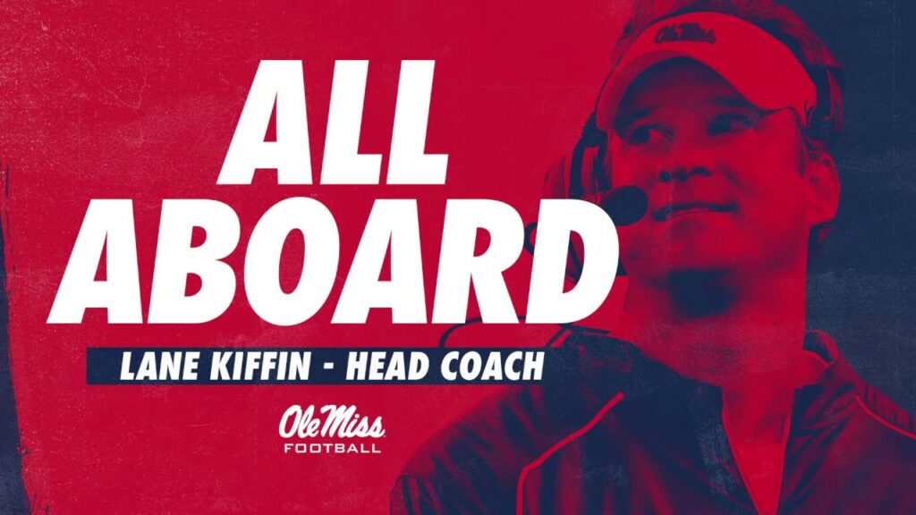 lane kiffin ole miss football head coach