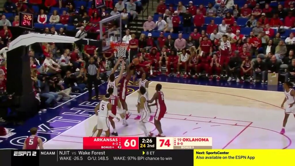 layden blocker scoring highlights arkansas 23 24 depaul transfer