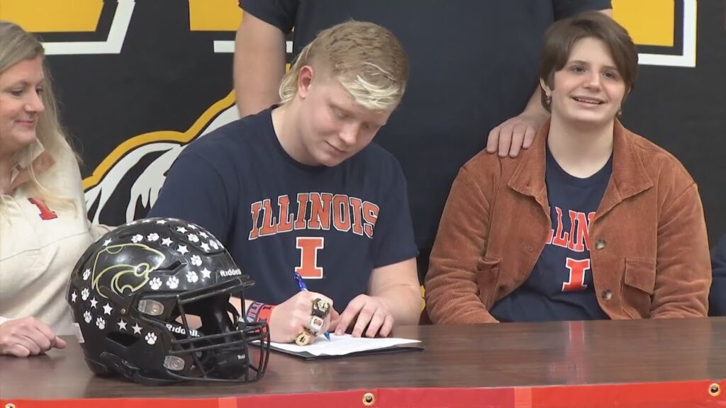 lena winslows henry engel signs with the fighting illini