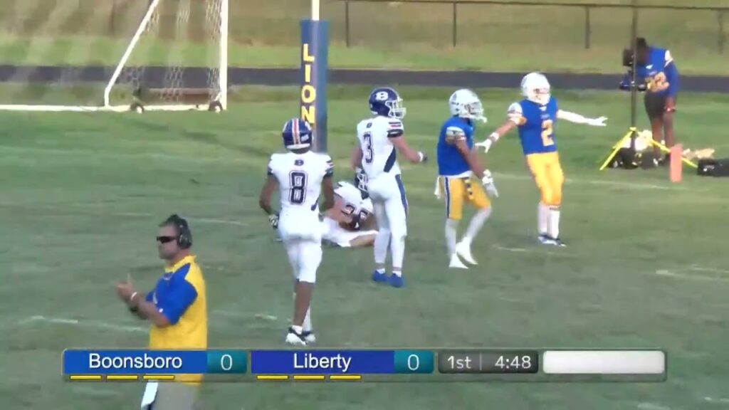 liberty takes on boonsboro in the lions den