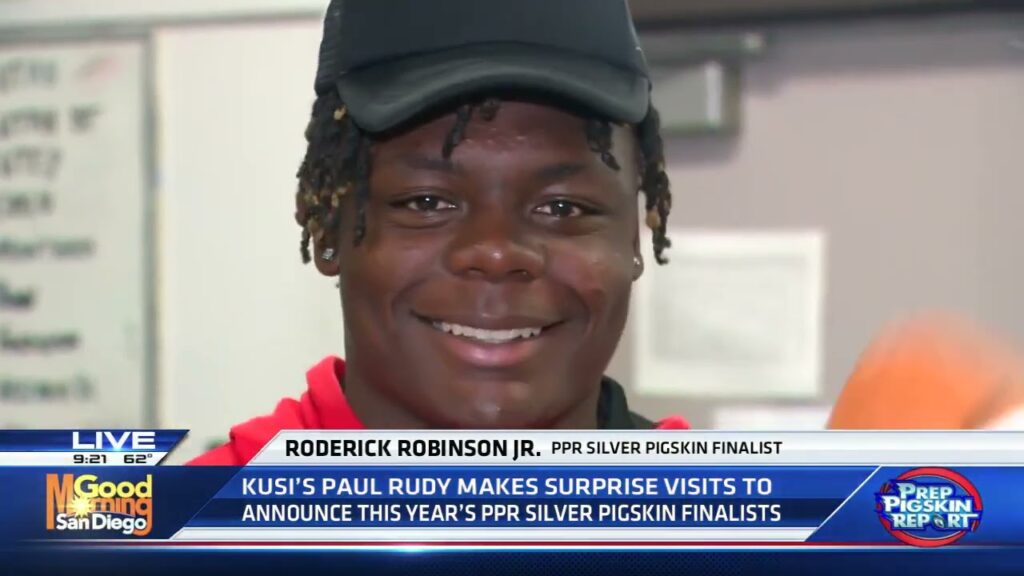 lincoln highs roderick robinson named 2022 silver pigskin finalist