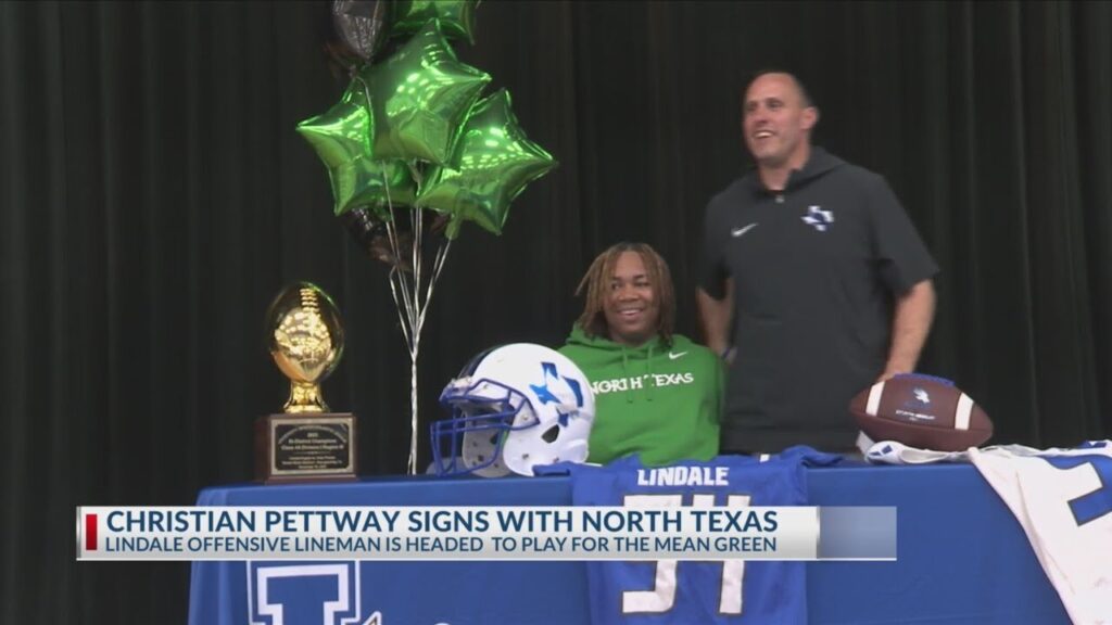 lindales christian pettway signs with north texas