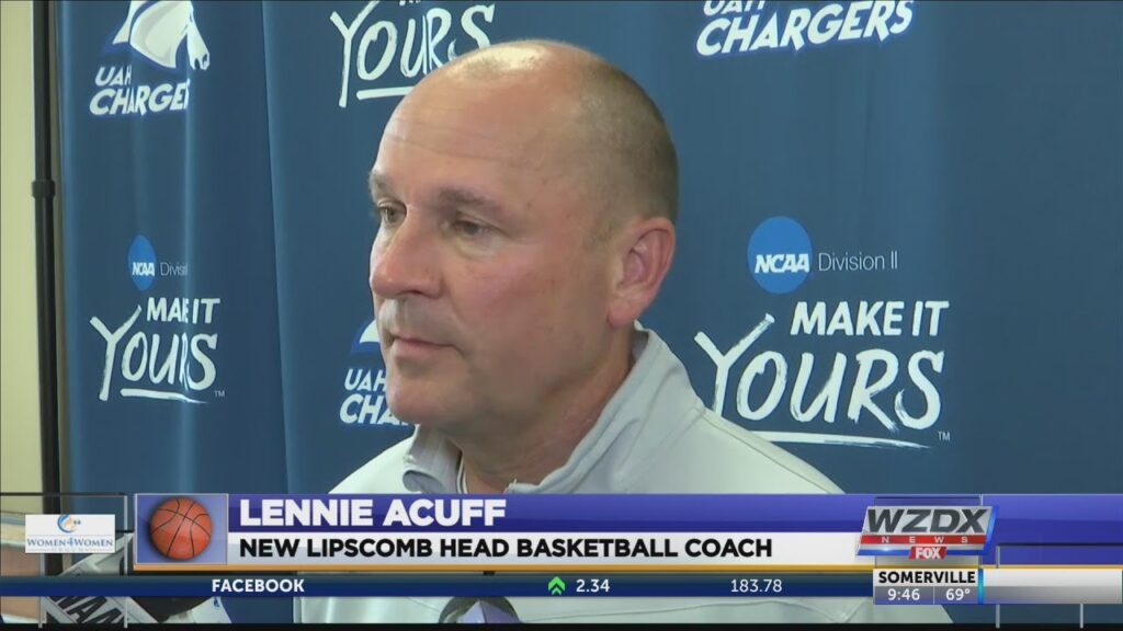 lipscomb hires legendary uah basketball coach lennie acuff