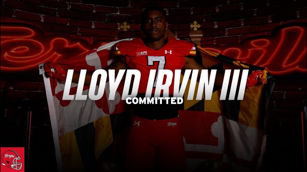 lloyd irvin iii maryland football nsd 2024