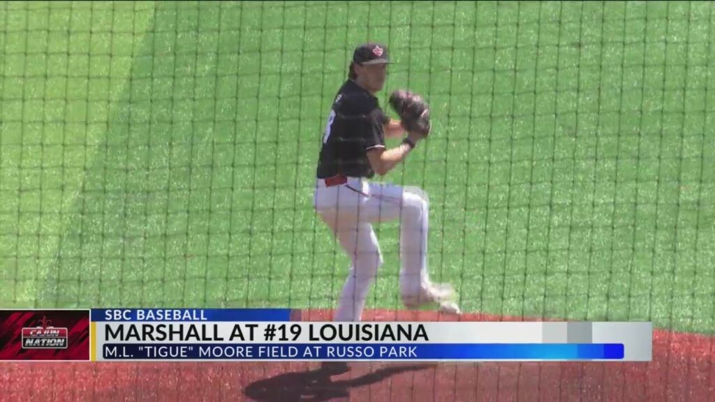 louisiana freshman chase morgan magnificent in 1 0 win over marshall