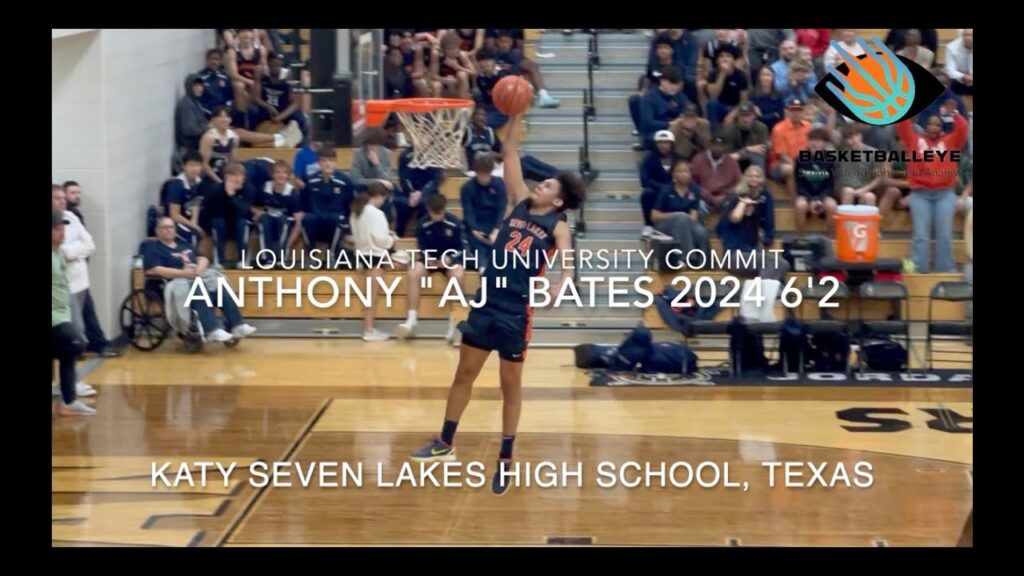 louisiana tech commit anthony aj bates 2024 62 katy seven lakes high school texas