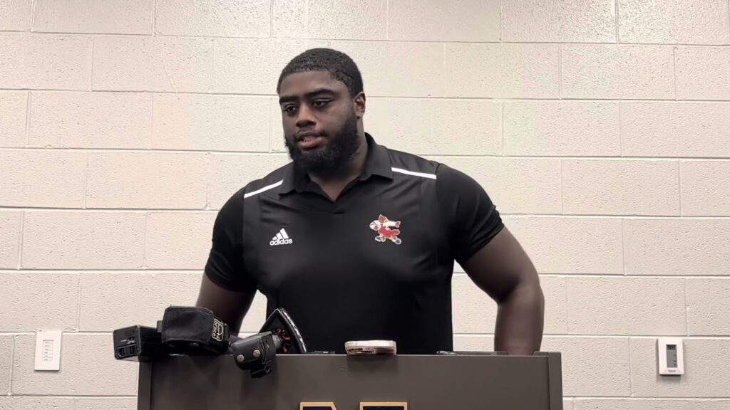 louisville dl jared dawson postgame presser vs notre dame 9 28 24