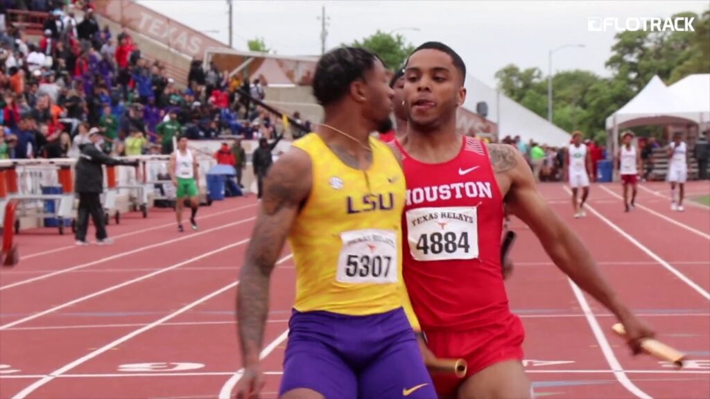 lsu and houston get physical at texas relays 1