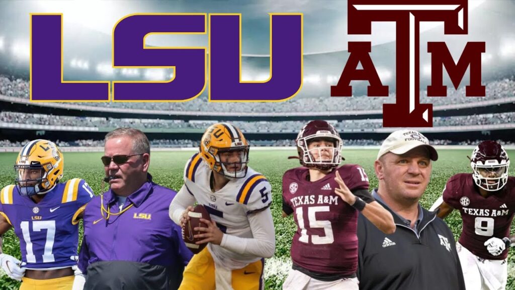 lsu tigers v texas am aggies week 9 2024 sec matchup college football 25