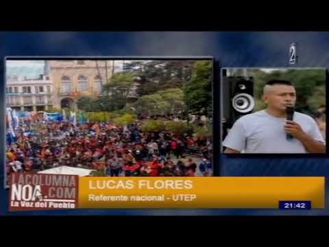 lucas flores referente nacional de la utep entrevista completa 22 07 2022