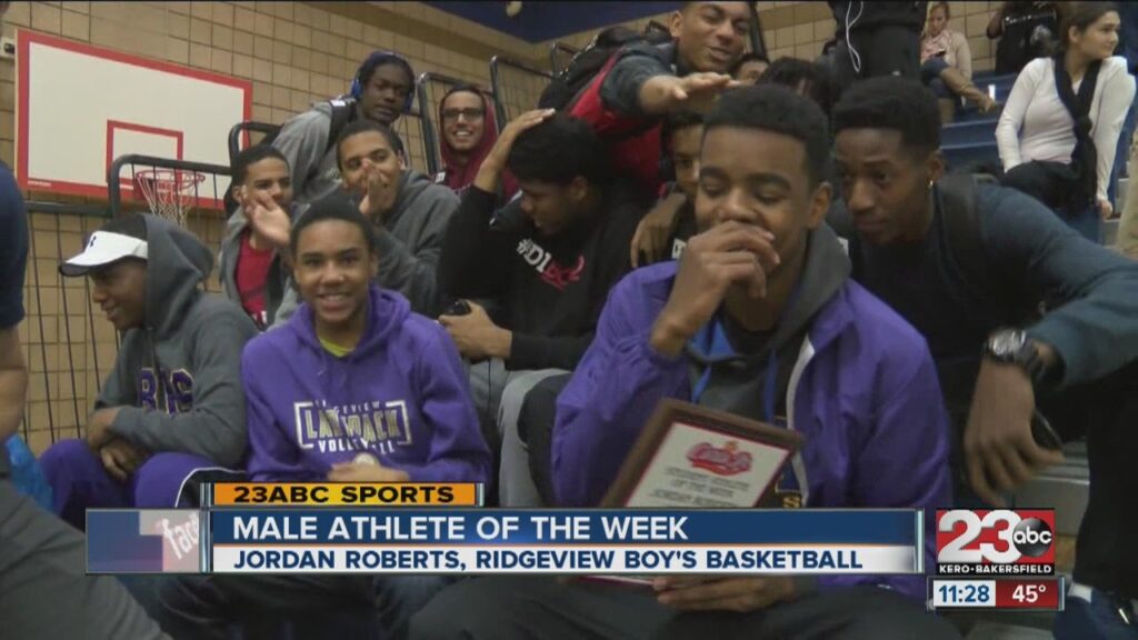 male athlete of the week jordan roberts