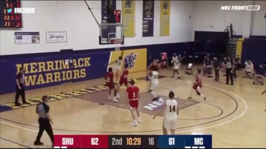 malik edmead merrimack highlights college debut went off f09f8f80