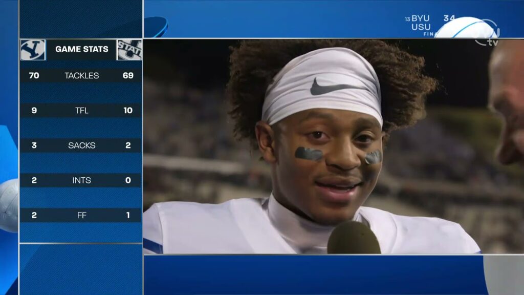 malik moore postgame interview byu utah state