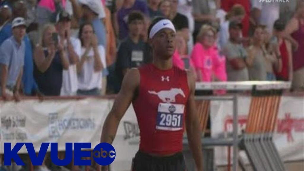 manor senior che nwabuko wins gold in 100m 200m dash kvue