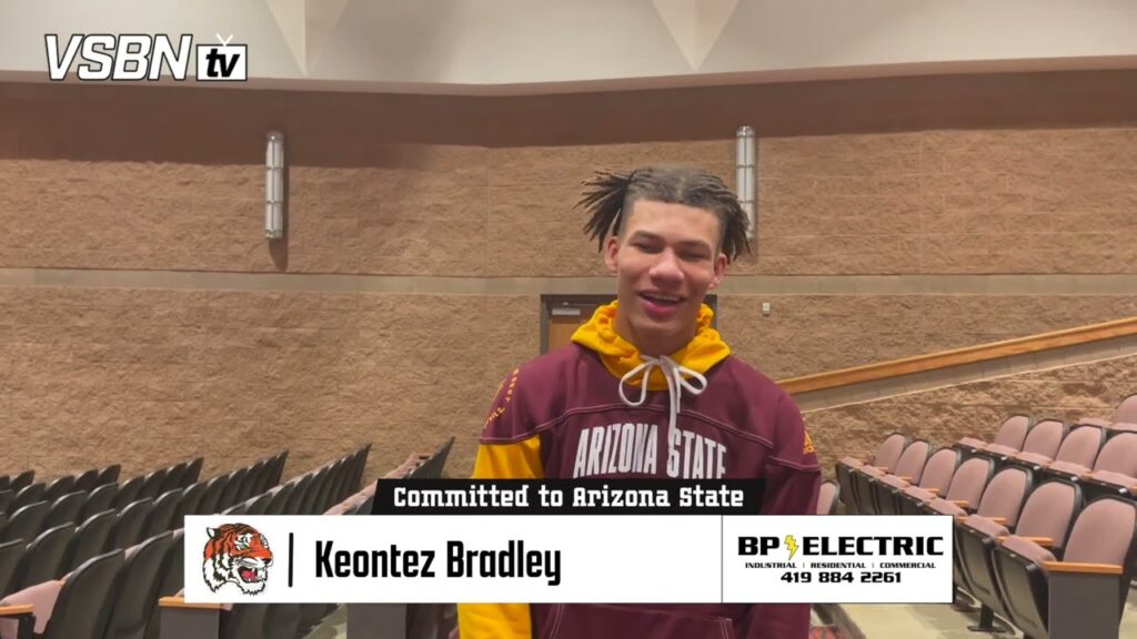 mansfield senior tyger keontez bradley commits to arizona state