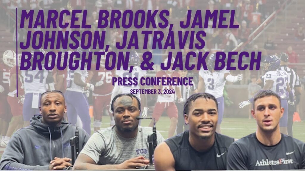 marcel brooks jamel johnson jatravis broughton jack bech media availability september 3 2024