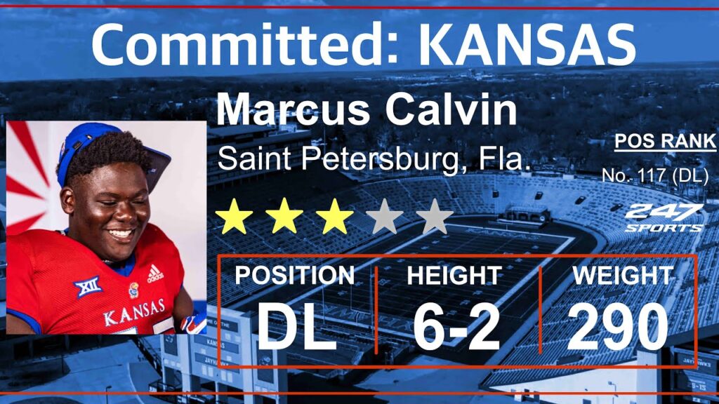 marcus calvin a sneaky good addition for kansas football