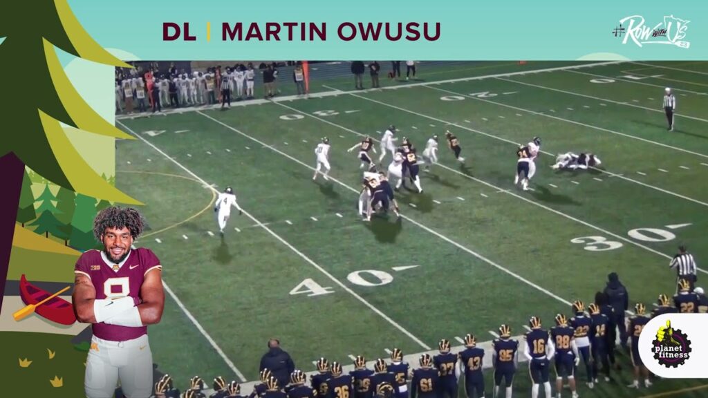 martin owusu highlights gopher football rowwithus23 signing day