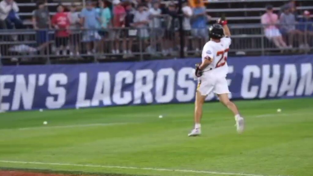 maryland lacrosse kyle long goal v princeton final four