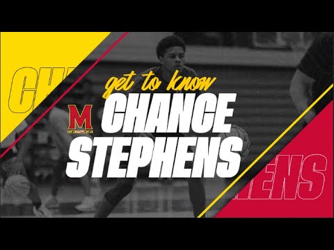 maryland mens basketball get to know chance stephens