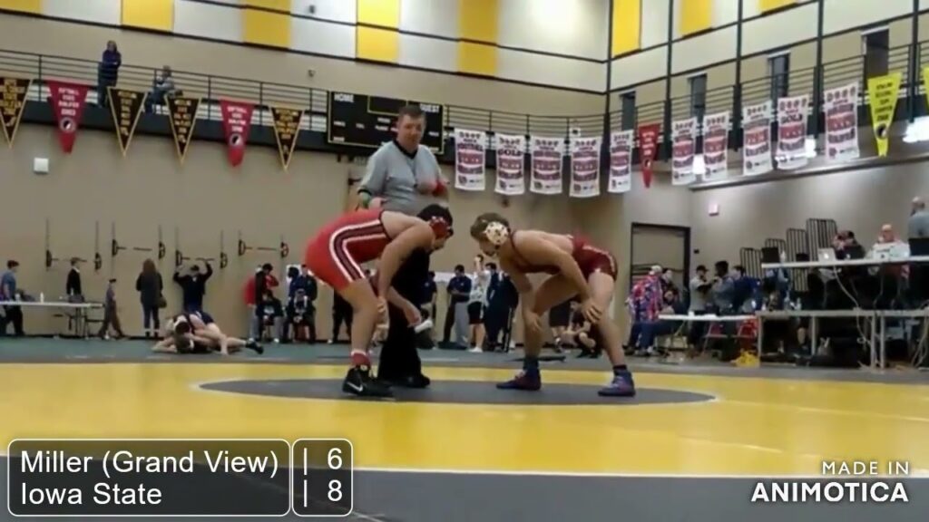 mason miller grand view vs iowa state 2017 grand view open