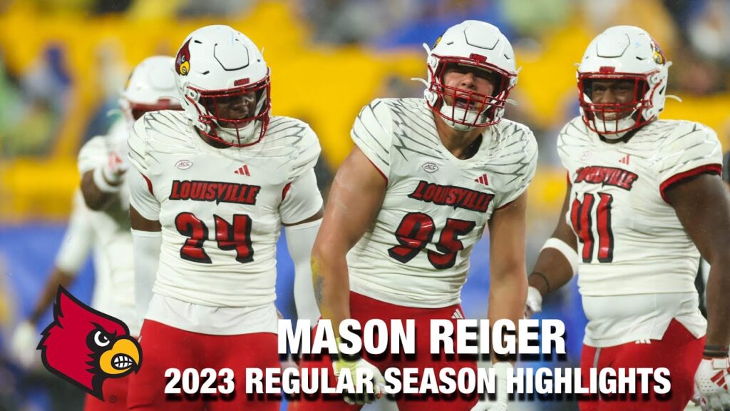 mason reiger 2023 regular season highlights louisville dl