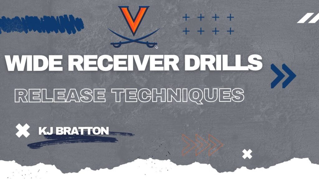 mastering release techniques with uva wide receiver kj bratton route surgeon collegefootball