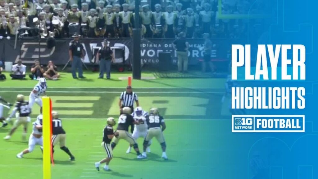 max klare highlights vs indiana state sycamores purdue football 08 31 2024