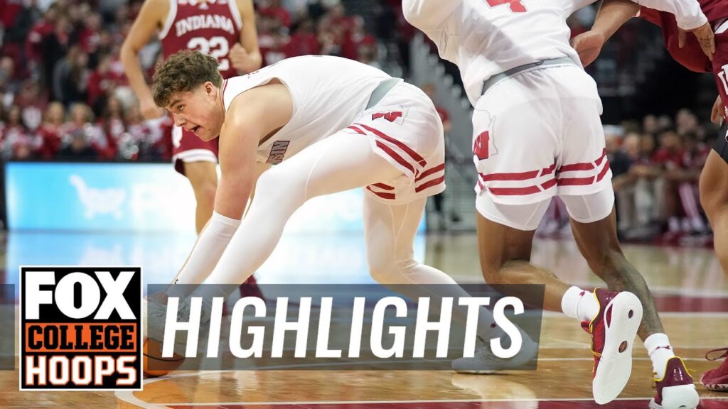 max klesmit pours in 26 points in wisconsins win over indiana cbb on fox