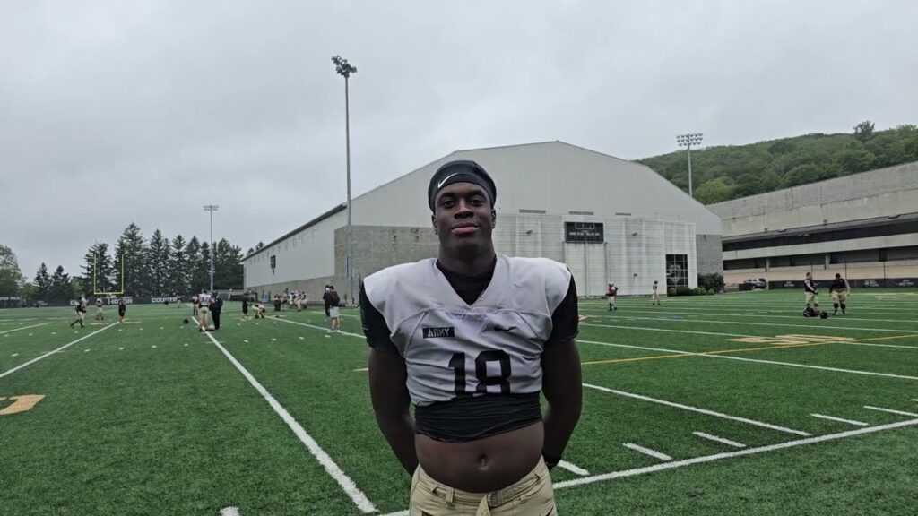 meet armys 18 soph olb elo modozie from st augustine fl on summer practice at west point