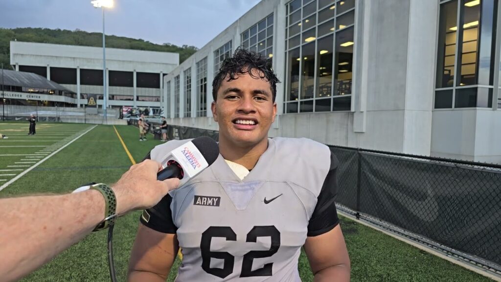 meet armys 62 jr nt jacob tuioti from long beach ca on starting role in lehigh opener