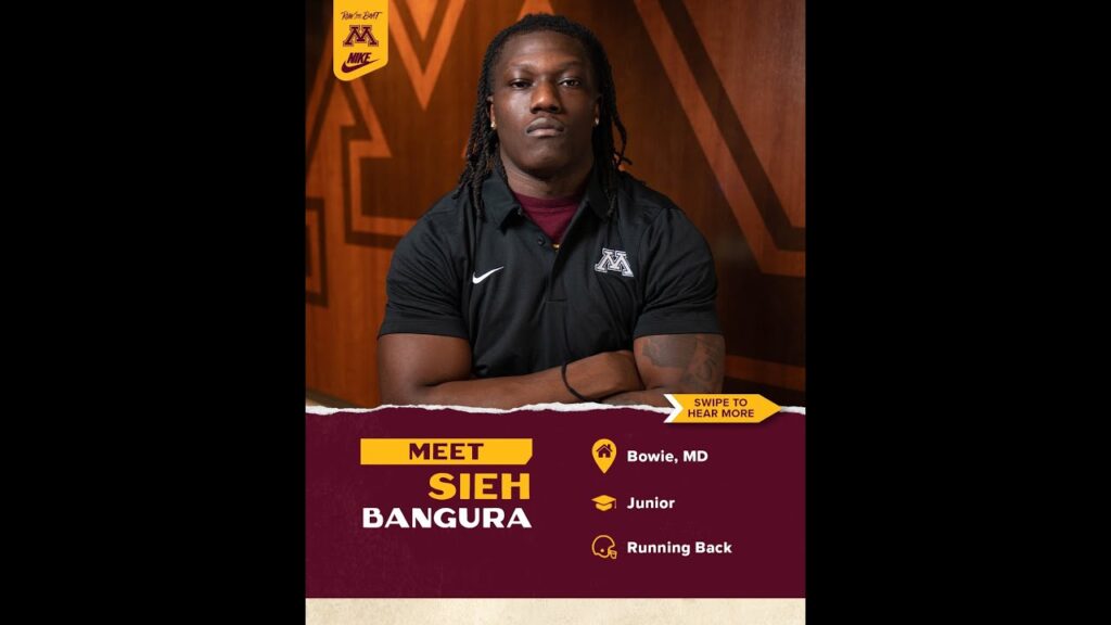 meet the gophers sieh bangura